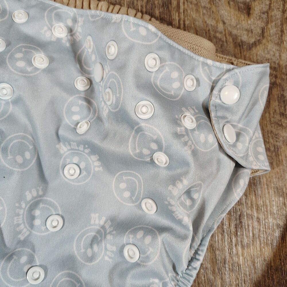 Texas Tushies Flex Fit Reusable Pocket Diaper Lot of 6 With Inserts 7-70lbs - Picture 13 of 13